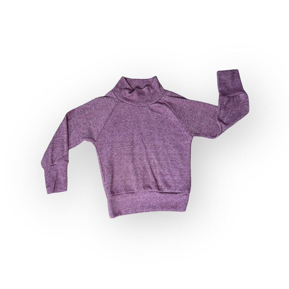 Figge Mock Neck Marled Long Sleeve